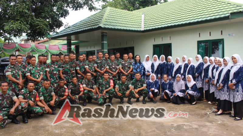 Ketua Persit KCK Cab. XXVII Dampingi Kunjungan Kerja Dandim 1608/Bima