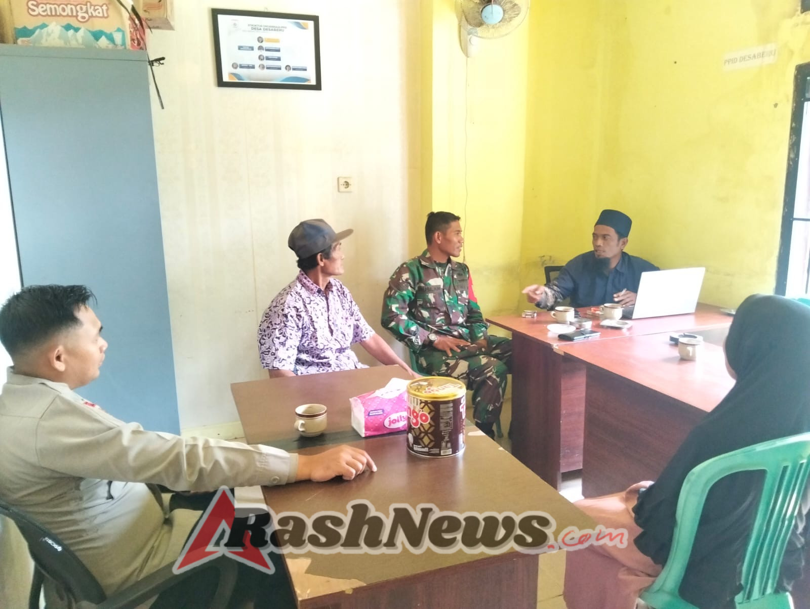 Mediasi Babinsa Berhasil, Perselisihan Tanah Dua Saudara Diselesaikan Secara Damai