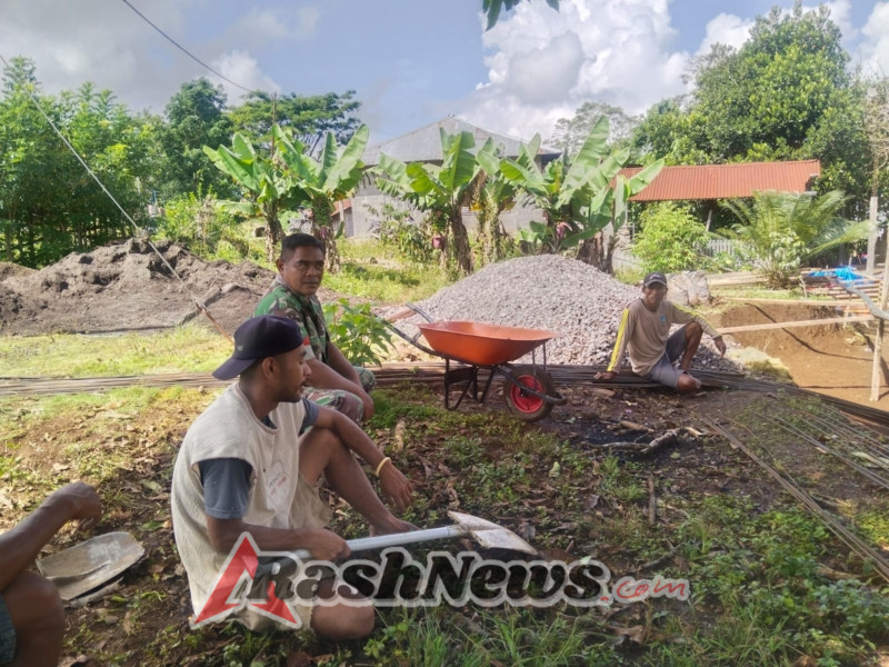 Babinsa Kodim 1602/Ende Lakukan Pemantauan Wilayah dan Komsos di Lepembusu Kelisoke