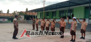 Dari Lapangan Kodim, Pelda Yopiter Bentuk Pramuka Siap Disiplin dan Mandiri