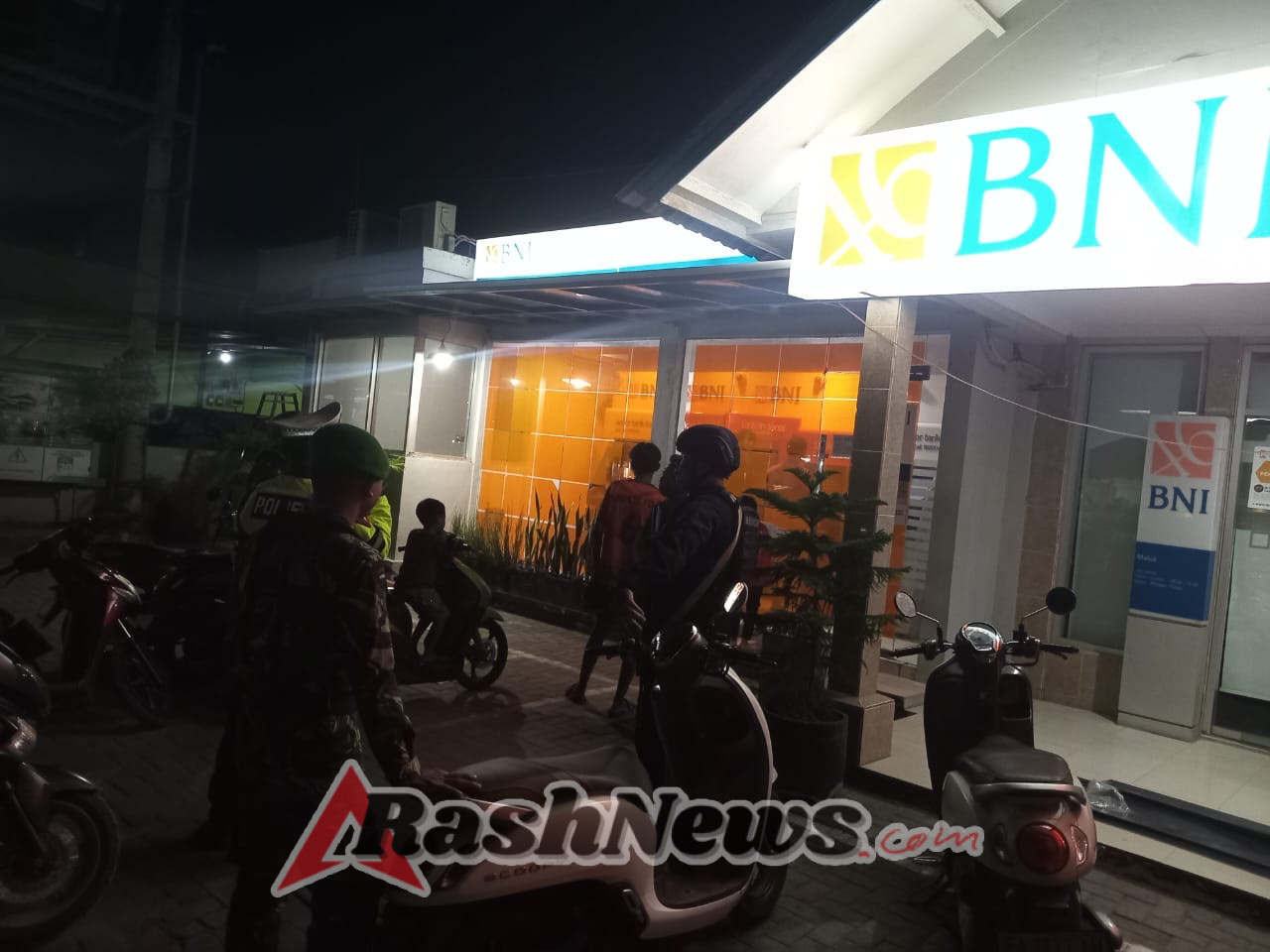 Sinergitas TNI–Polri Jaga Kamtibmas Lewat Patroli Gabungan Pos PAM Nataru Maluk