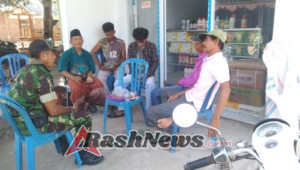 Babinsa Koramil 1614-03/Dompu Perkuat Kedekatan dengan Warga Dusun Sigi