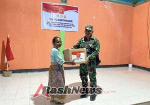 Binfungtaswilnas TNI, Warga Perbatasan Rasakan Langsung Bantuan Melalui Kodim 1618/TTU