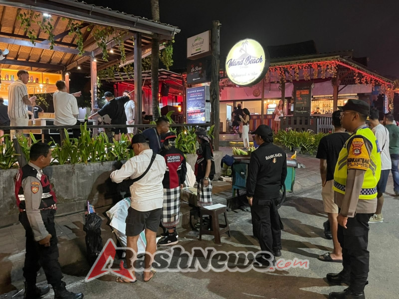 Jamin Rasa Aman Pengunjung UKL Polsek Kuta Utara Tingkatkan Patroli Di Kawasan Wisata