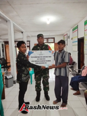 Penyaluran BLT Desa Tamekan Berjalan Lancar, Peran Babinsa Jadi Sorotan
