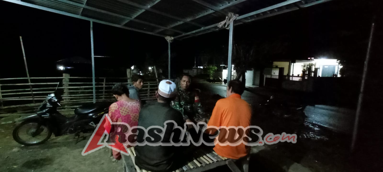 Sertu Abdullah Maulana Ajak Warga Jaga Keamanan Desa Daha