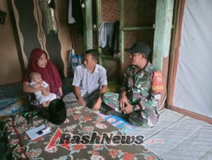 Babinsa Desa Beru Tingkatkan Keamanan Lewat Patroli dan Komsos