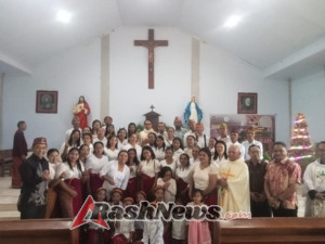 Kasih Natal Menyapa yang Terpinggirkan, Babinsa dan Gereja Bersatu di Desa Nao