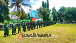 Sinergi dan Kesiapsiagaan, Pesan Tegas Dandim 1618/TTU pada Apel Siaga Nataru