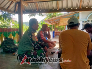 Komsos Babinsa Dasan Anyar Wujudkan Sinergi TNI–Rakyat dalam Membangun Keamanan Desa