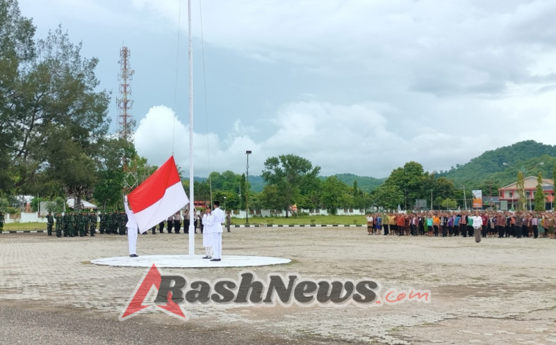 Kodim 1618/TTU Tegaskan Komitmen Kebangsaan pada Upacara Empat Hari Besar Nasional di TTU