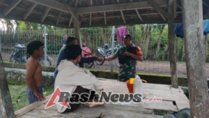 Babinsa 1628-04/Poto Tano Aktif Monitoring Desa Binaan untuk Ciptakan Lingkungan Kondusif