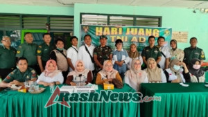 Ratusan Masyarakat Datangi Pengobatan Masal Peringati Hari Juang TNI AD