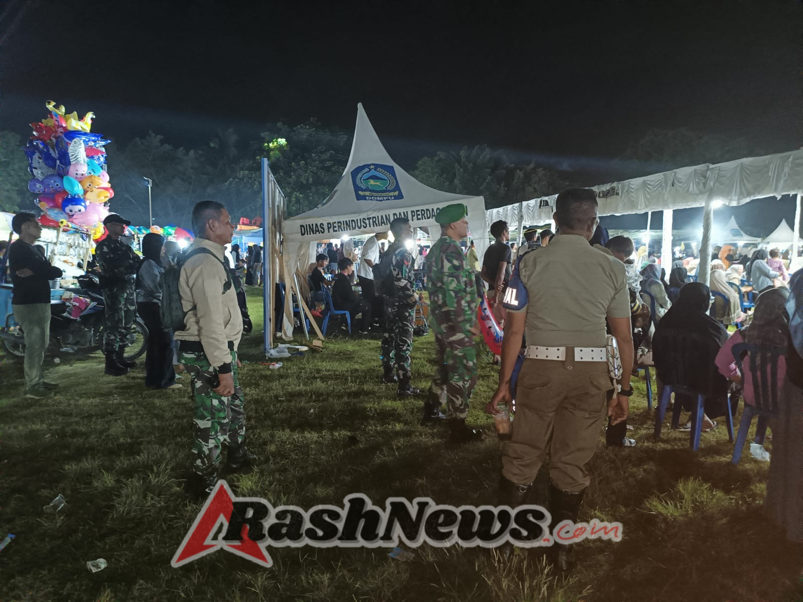 Kodim 1614/Dompu Intensifkan Patroli Malam, Pasi Ops Turun Langsung Jaga Kamtibmas Nataru