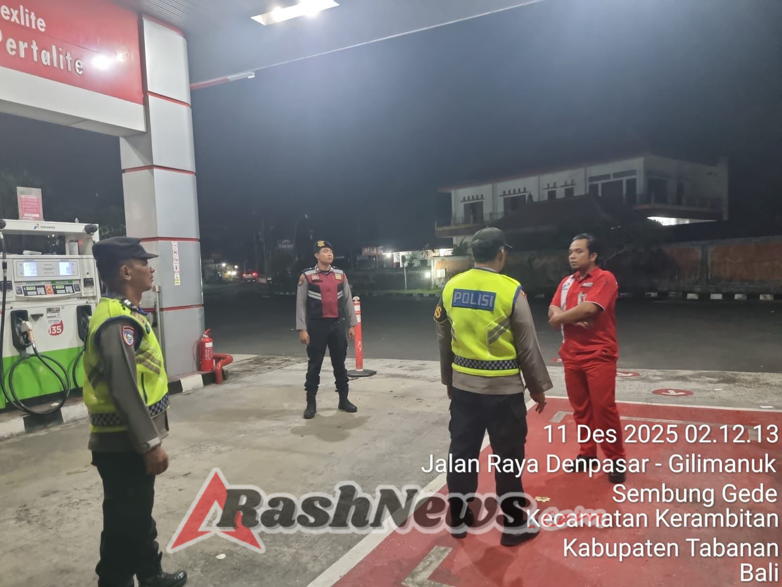 Blue Light Patrol upaya Polsek Kerambitan cegah Tindak Kejahatan