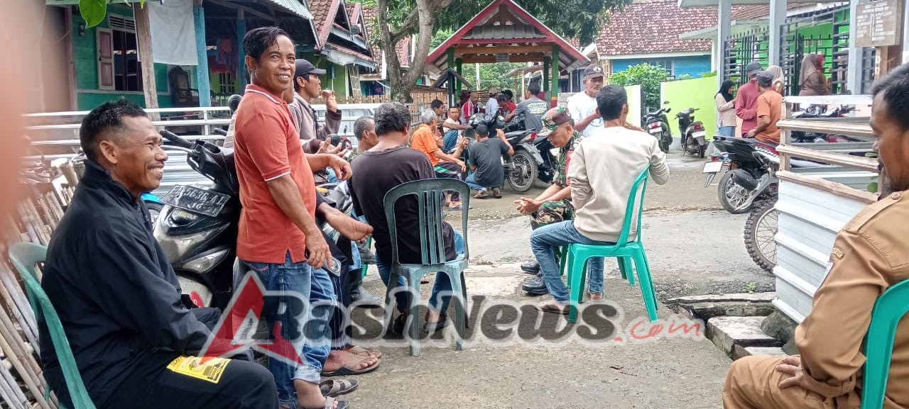 Koramil 1628-03/Seteluk Tingkatkan Sinergitas Bersama Masyarakat Desa Lamusung