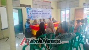 Kehadiran Babinsa Desa Mantar Jadi Penguat Program Desa dalam Cegah Stunting