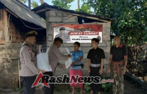 Kasat Binmas Mewakili Kapolres Karangasem Melaksanakan Jumat Curhat Sebagai Bentuk Kepedulian Polri