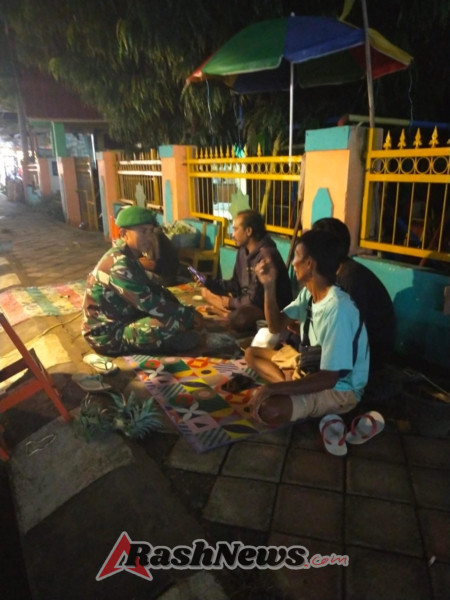 TNI Koramil 1628-01/Taliwang Gencarkan Pengawasan Malam Hari