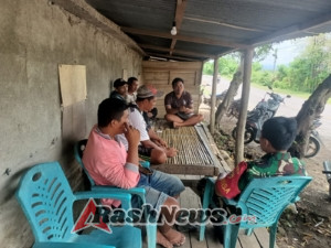 Musim Hujan Aman Bersama Babinsa, Warga Seteluk Rea Dihimbau Jaga Lingkungan