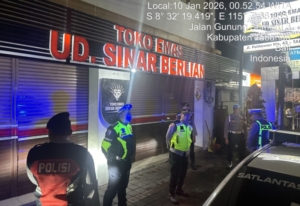 Blue Light Patrol Dini Hari, Polres Tabanan Perketat Pengawasan Antisipasi Kejahatan 3C