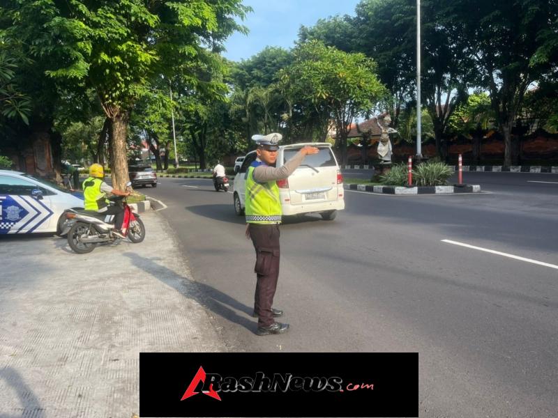 Polres Bandara Ngurah Rai Intensifkan PH Pagi demi Kelancaran Akses Bandara
