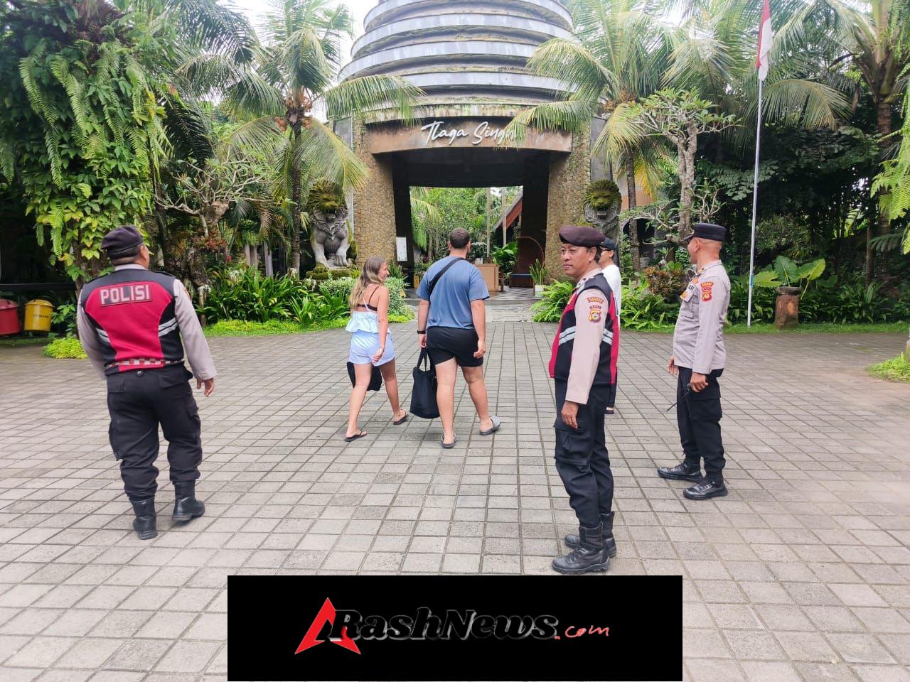 Polsek Sukawati Gelar Ops KRYD di Objek Wisata Telaga Singha, Situasi Aman dan Kondusif