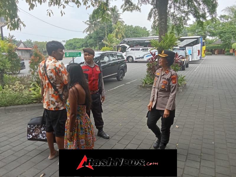 Kapolsek Blahbatuh Laksanakan Patroli Dtw, Wujudkan Kamtibmas Kondusif Pada Objek Wisata