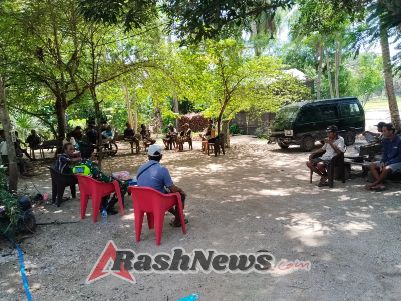 Babinsa Dampingi Rapat P3A, Perbaikan Irigasi Tualae Mulai 7 Januari 2026
