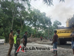 Satkowil TNI AD Gelar Komsos dan Pamwil di Desa Demulaka, Antisipasi Bencana dan Kamtibmas