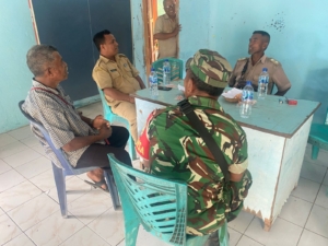 Sinergi Babinsa dan Pemdes, Musdes BUMDes Teka Iku Berjalan Lancar