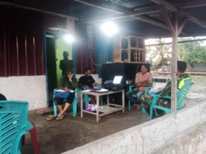 Babinsa Koramil 1602-01/Ende Pastikan Situasi Desa Kebirangga Tetap Kondusif