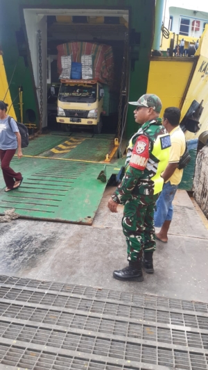 Pengamanan Kapal dan Pemantauan Wilayah, Koramil Pantai Baru Siaga Penuh