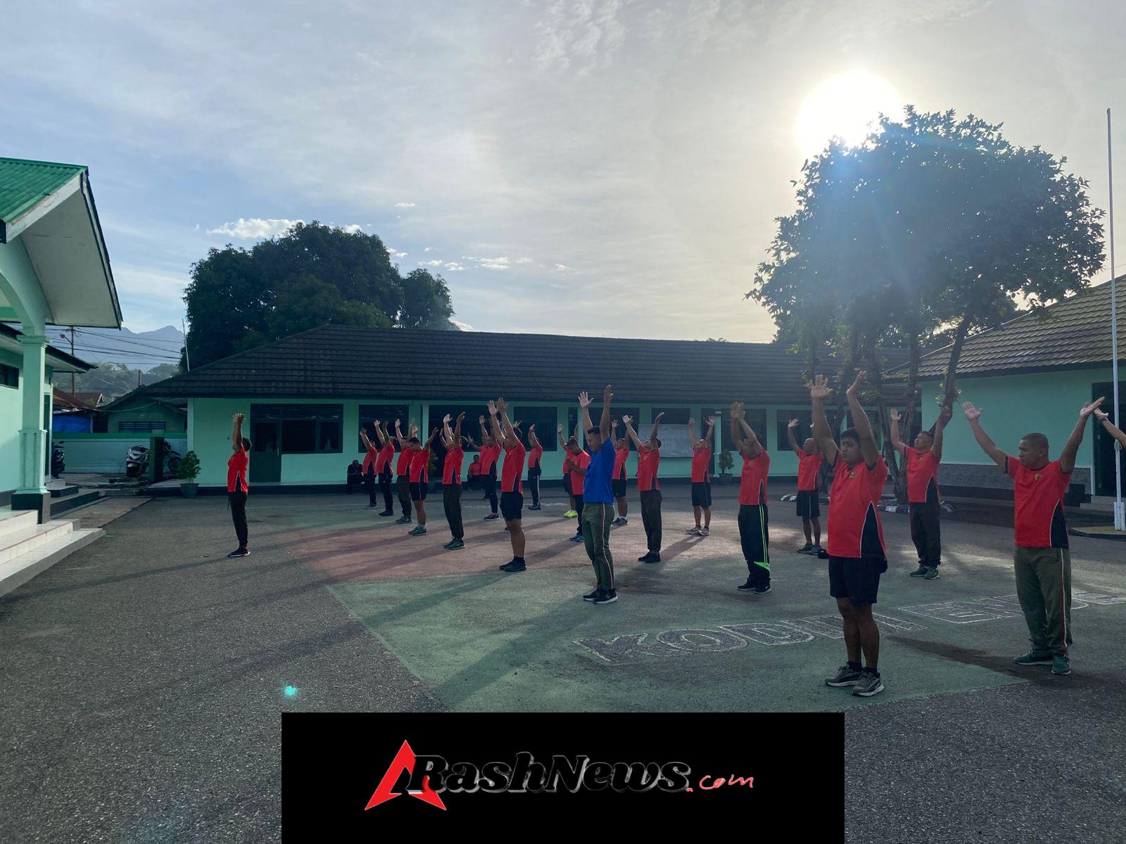 Latihan Pencak Silat Militer, Kodim 1602/Ende Perkuat Fisik dan Mental Prajurit