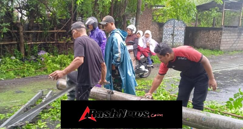 Sinergi TNI dan Warga Hadapi Dampak Cuaca Ekstrem