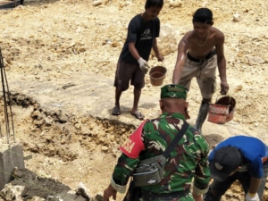 Koperasi Desa Merah Putih, Babinsa Kodim 1613/Sumba Barat Laksanakan Pemantauan
