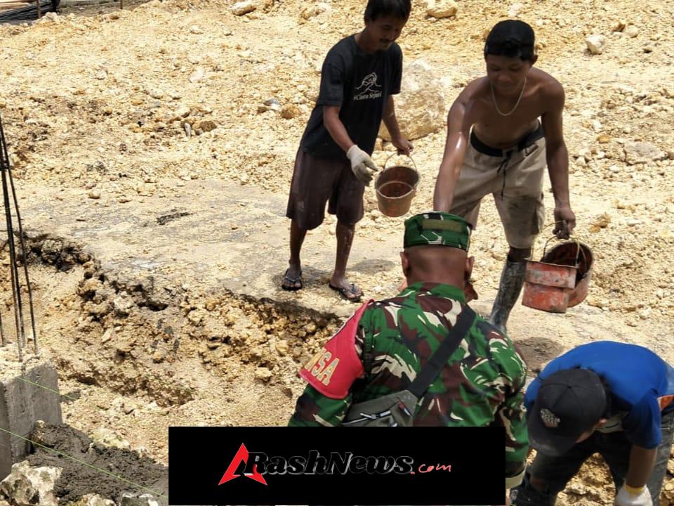 Koperasi Desa Merah Putih, Babinsa Kodim 1613/Sumba Barat Laksanakan Pemantauan