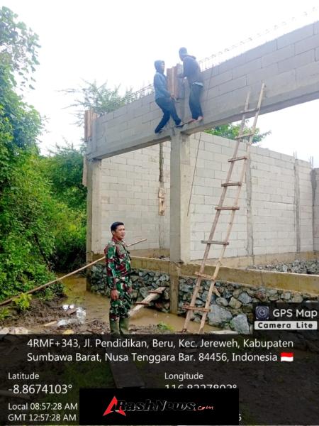 Babinsa Belo Aktif Dampingi dan Awasi Koperasi Merah Putih