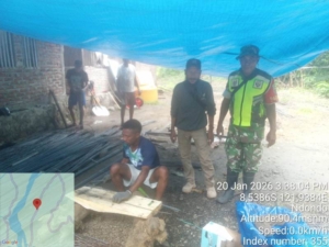 TNI AD Hadir untuk Masyarakat, Pembangunan KDKMP Ndondo Mulai Dikerjakan