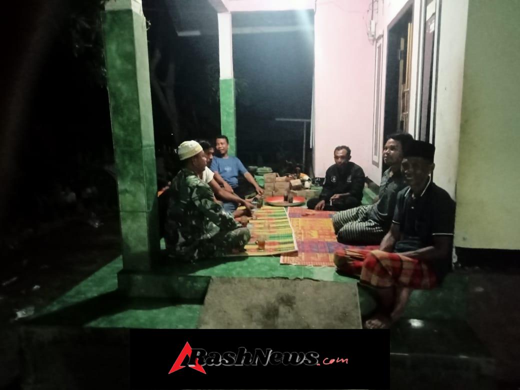 Ronda Malam Jadi Sarana Babinsa Berikan Edukasi Sosial kepada Warga