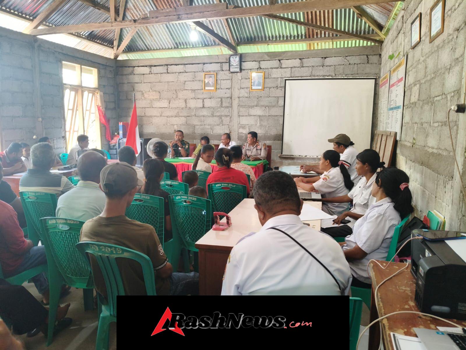 Sosialisasi Koperasi Merah Putih di Desa Ipir, Koramil Bola Dukung Pemberdayaan Masyarakat