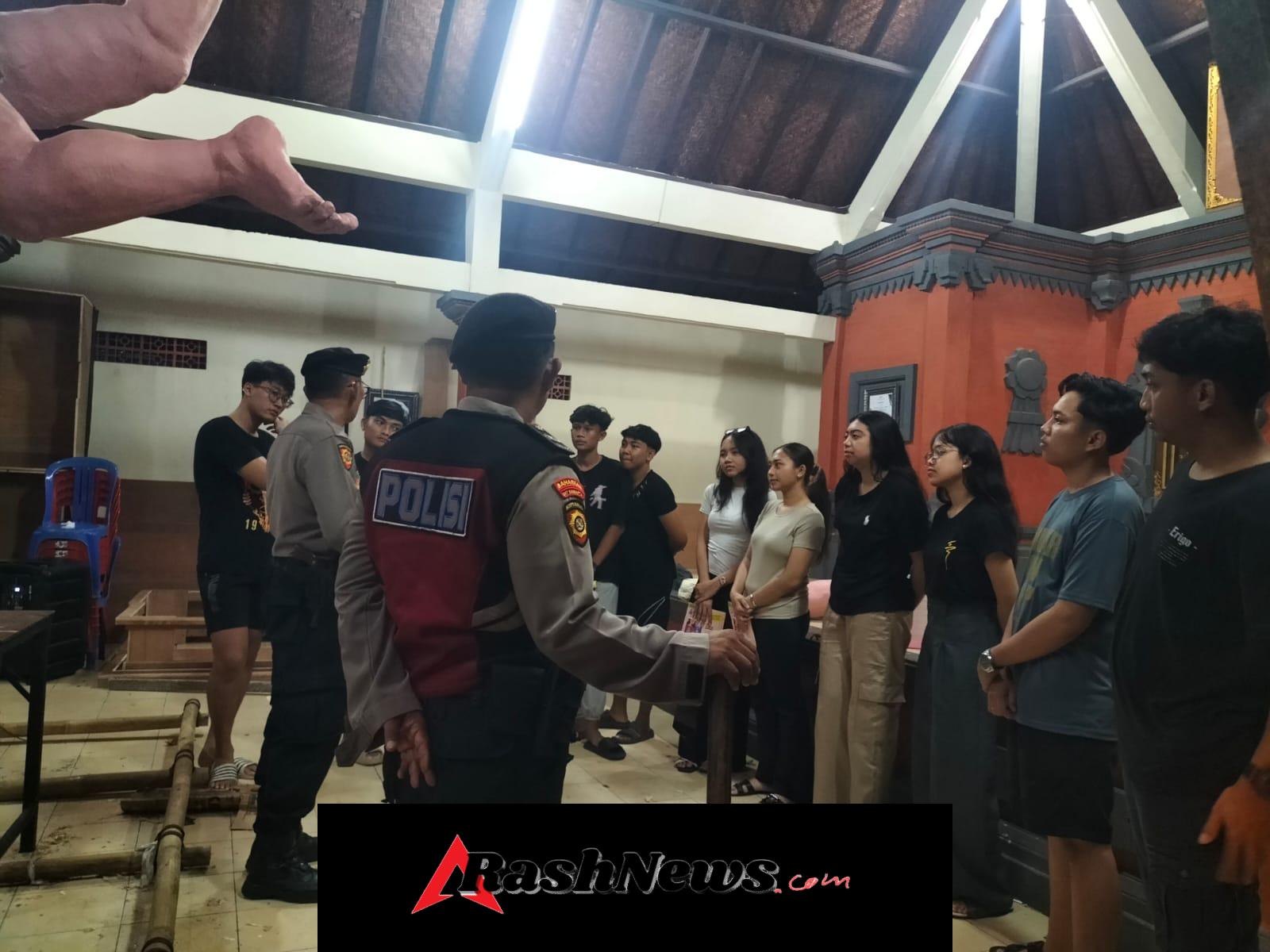 Melalui Patroli KRYD dan Sambang Banjar, Polsek Dentim Ajak STT Jaga Keamanan Lingkungan