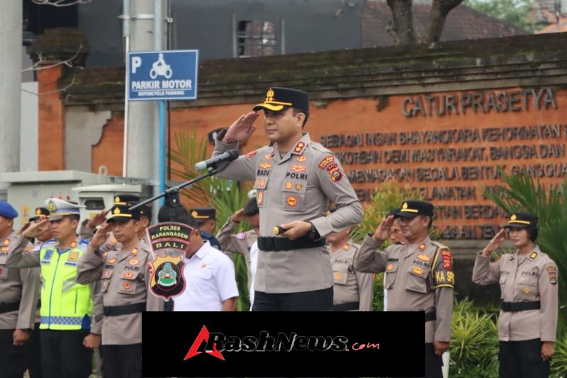 Jaga Kekompakan, Kapolres Karangasem Tekankan Pentingnya Kehadiran Polisi di Tengah Masyarakat.