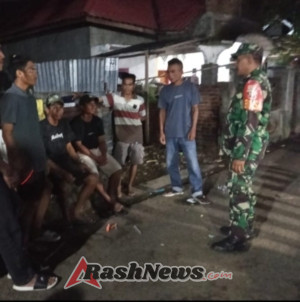 Sertu Budiman Ajak Warga Dusun Jembatan Me,e Jaga Kamtibmas