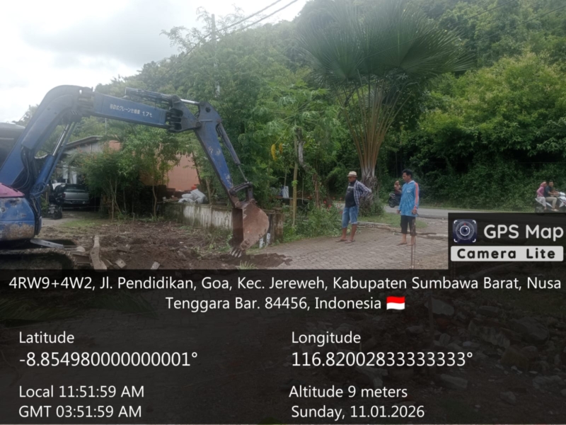 Babinsa Desa Beru Aktif Dampingi Pembangunan Koperasi Merah Putih