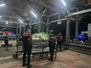 Sat Samapta Polres Klungkung Intensifkan Patroli Malam Jaga Kamtibmas.