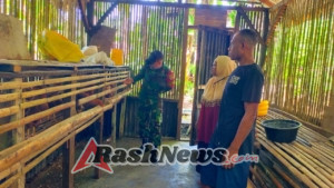 Komsos Babinsa Dorong Kebersihan dan Kualitas Peternakan Ayam Petelur