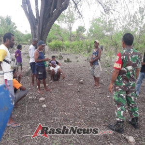 Babinsa Hadir di Tengah Warga, Ajak Masyarakat Oemanu Hidup Sehat dan Rukun