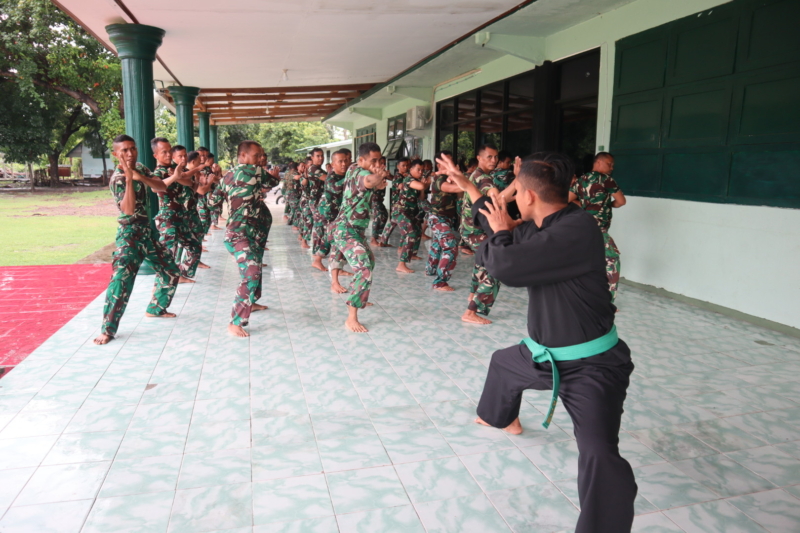 Jaga Kesiapsiagaan, Kodim 1607/Sumbawa Asah Kemampuan Prajurit Lewat Latihan PSM
