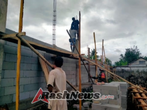 Serda Yakub Pantau Langsung Pembangunan Koperasi Merah Putih di Dasan Anyar